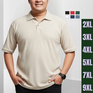 T-Shirt Men's Jumbo CollaredPOLO Shirt Short Sleeve size 3XL 5XL 7XL
