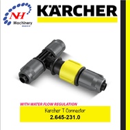 KARCHER 2.645-231.0 - T CONNECTOR WITH WATER FLOW REGULATION