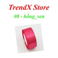 XXX SNAKE - 0.61 CM Ribbons in All Colors of LOTUS PINK Women Making Bows to Tie Flowers or Crafts