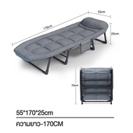 KOME LIFE เตียงพับได้ เตียงนอนพับได้ เตียงพับ เตียงนุ่มสบาย ที่นอนพับได้ พับเก็บง่าย Folding bed