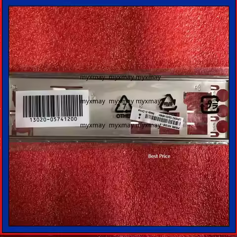 I/O IO Shield Back Plate for ASUS PRIME H410M-F、PRIME H510M-F Motherboard Baffle Blank Bezel