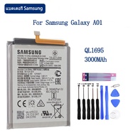 (AACส่งไว) แบตเตอรี่ แท้ SAMSUNG Galaxy A01 แบต battery QL1695 3000MAh รับประกัน 3 เดือน ส่งทุกวัน ส
