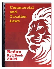 BEDAN RED BOOK 2024 COMMERCIAL AND TAXATION LAWS (San Beda Red Book Bar Reviewer)