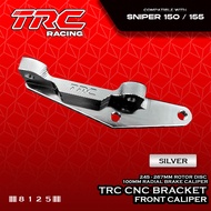 TRC Racing 4 POT CNC Radial Brake Caliper Bracket 267MM for SNIPER 150/155
