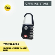 Yale YTP5/31/223/1 Exec Luggage TSA Lock (Black)