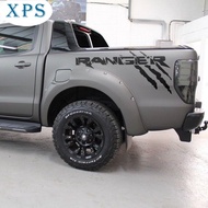 สติกเกอร์ติดรูปลอกลายกราฟฟิกข้างเตียงด้านข้างพิมพ์โลโก้ไฟรถ Ford Ranger Wildtrak Xps 1ชุด/2ชิ้น