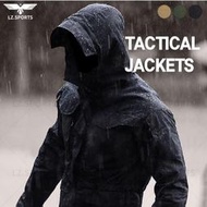 【免運】高級戰術夾克 M65 S-2XL 美國軍裝休閒戰術風衣男士防水飛行飛行員外套連帽衫軍用外套冬季