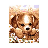 Be BJ2 Animal 40x50cm diy oil painting paint by number framelescombo box dw PA4