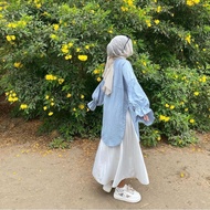 Elegant Muslim Women's Clothing Tnik Adult Knee Length Premium Latest Women's Tunic 2024 Trendy Tuni