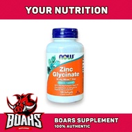 Now Zinc Glycinate Zinc Supplement 120 Tablets