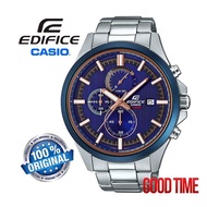 CASIO ORIGINAL EDIFICE EFV-520DB-2AV CHRONOGRAPH MEN'S WATCH JAM TANGAN LELAKI CASIO ORIGINAL CASIO WATCH FOR MEN ORI