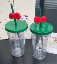 💜Starbucks 星巴克 Hello Kitty 聯名款 475ml 吸管杯