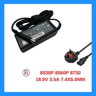 Power Adapter Charger 8530p 8560p 8730 18.5V 3.5A 7.4x5.0mm