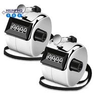 2 Pack Clicker Counter Hand Tally Counter Clicker, 4 Digit Mechanical Palm Click Counter forCoaching