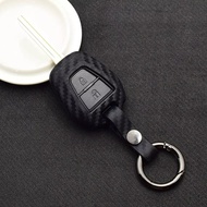 Code NEWAPIR0000 Baht Key case + Chain Material Carbon Fiber Isuzu D-max Dmax Mu-7 Mu-x (Excluding K
