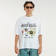 Everydays Saturday Boxy T-shirt Weekend Mood Board
