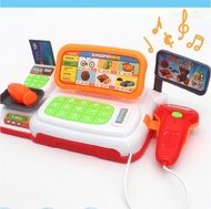 Cash register machine toy set