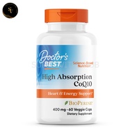 Doctor's Best, High Absorption CoQ10 Plus PQQ , 60 Veggie Caps
