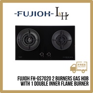 [INSTALLATION] FUJIOH FH-GS7020 SVGL (Black Glass) 2 Burners Gas Hob With 1 Double Inner Flame Burner