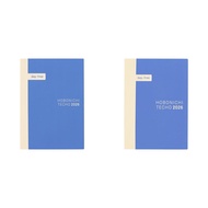 Hobonichi Techo 2026 Day-Free [A5/Monthly + Notebook/January/Monday Start] A5 ,A6