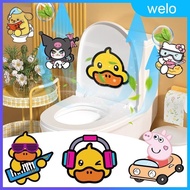 Yellow Duck Traceless Deodorant Sticker Self-adhesive Toilet Kitchen Wardrobe Fragrant Felt Paper Cartoon Sanrio Decor Paster welo.sg