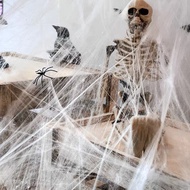 Spider web - Artificial spider silk for Halloween decoration