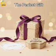 ADREE Tap to Bubble Clicky Fidget Button, Handheld Fan-Shaped Press-Type Fingertip Toy,  Stress Reli