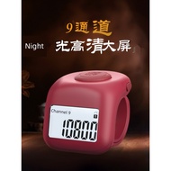 tasbih digital tasbih tasbih digital New Xiaodu Counter Manual Electronic Digital Display Channel 9 