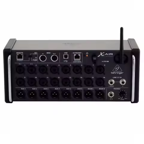 Behringer XR18 18-Channel, 12-Bus Digital Mixer for iPad/Android Tablets with 16 Programmable Midas 