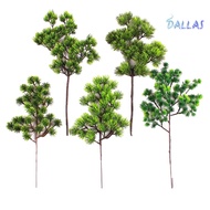 [DL]Artificial Plant Unique Lively Plastic Fake Pine Cypress Plant for Garden