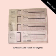 Old Receipt Year 19XX