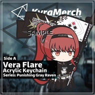 Keychain Punishing Gray Raven Vera Flare (Double Sided)