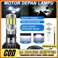 WERACE LED 6 Sides M02E Headlamp 36 Watt 2 Modes Far Near 3 Wires H4 H6