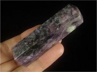 彩色飾界╭☆水晶坊-紫龍晶印章 方印 色澤非常漂亮