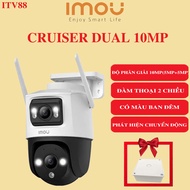 (TẶNG HỘP KỸ THUẬT) Camera 2 Mắt Ngoài Trời iMOU Cruiser Dual 6MP/10MP - BH 2 NĂM
