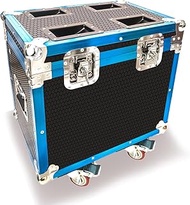 1PCS Blue Flightcase for Led 19X15W Beam Zoom Wash RGBW Moving Head Stage Light DJ Disco Bar Party S