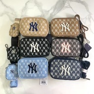 MLB洋基隊滿標NY老花小方包相機包子母包單肩斜挎包