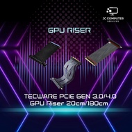 TECWARE PCIE Gen 3.0 GPU Riser Cable 20cm (90 Degrees)/ PCIE Gen 4.0 20cm (90 degrees)/ PCIE Gen 4.0