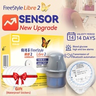 ABBOTT Freestyle Libre 2 iCGM 24H Realtime Glucose Monitoring Free Finger Diabetes Sensor Blood Suga