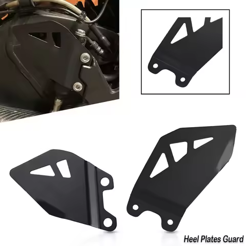 Heel Plates Guard For KAWASAKI Ninja ZX-10R ZX-10RR ZX10R ZX10RR ZX 10R / 10RR 2011 - 2024 Rear Brak
