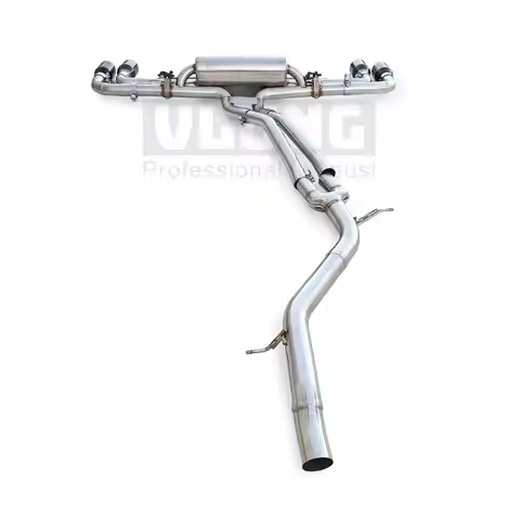High Performance Cat-Back Exhaust System for Porsche Cayenne 3.0T (E3 / 9YA) 2017-2023 Stainless Ste