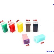 AUTOMOTIVE MAIN FUSE FLF-E 30A 40A 50A 60A 70A 80A