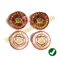 Bordir Mitra Polri Satpam Emblem Bordir Logo Mitra Polri