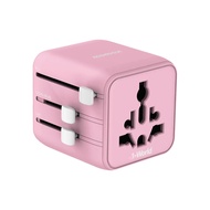Momax 1-World Universal Travel Adapter with Dual AC