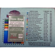 14 Sleeve Kings "WOTR" Sleeves 70mm x 120mm