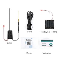 [Nzvu5py] HD 4K tự làm xách tay IP WIFI Máy ảnh Mini nhìn trong đêm quan sát từ xa P2P không dây Mic