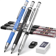 Nicpro 3/9PCS 2.0mm Mechanical Pencil Set, Artist Drafting Clutch Pencil 2.0 mm for Art Drawing Writ