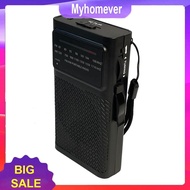 Portable Radio with Speaker FM/AM Dual Band Radio Receiver for Walking Camping