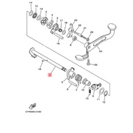 As Gear Shifter Vega R Jupiter Z 110 Burhan Ygp 5Tp-E8101-01 Rare