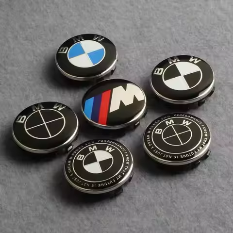 For BMW F15 F25 F26 E83 E84 X1 F31 F49 M E62 F10 F20 F30 F40 4pcs 56/60MM Wheel Center Caps Hub Car 